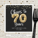 Search for 70th anniversary napkins Modern