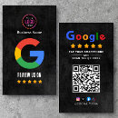 Search for google review business cards 5 star review request