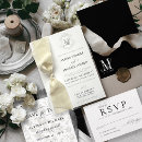 Search for ribbon wedding invitations Modern