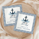 Search for navy blue and white stripes napkins Anchor