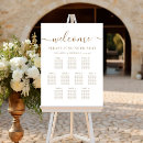 Search for gold white wedding seating charts Minimalist