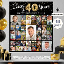 Search for 40th birthday posters Modern