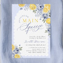 Search for citrus bridal shower invitations Mediterranean