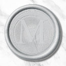 Search for silver monogram envelope seals Monogrammed