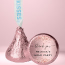 Search for rose gold graduation favors Thank you
