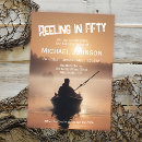 Search for fishing 50th birthday invitations For him