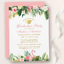 Search for flamingo pool party invitations Tropical