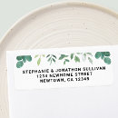 Search for modern return address labels Botanical