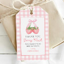 Search for strawberry gift tags Girl 1st birthday