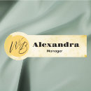 Search for yellow name tags Job title