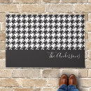 Search for modern doormats Black and white