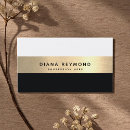 Search for black and white stripes business cards Chic