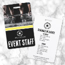 Search for event staff badges All access pass