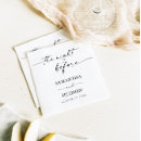 Search for boho wedding napkins The night before
