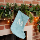 Search for monogrammed christmas stockings Modern
