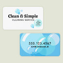 Search for bubble business cards Maid service