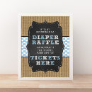 Search for raffle ticket signs Blue