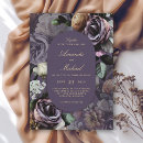 Search for lilac and white wedding invitations Couple