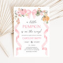Search for pink pumpkin baby shower Coquette