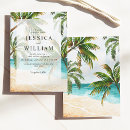 Search for beach destination wedding invitations Summer