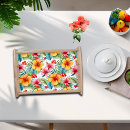 Search for hawaiian serving trays Colorful