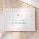 Search for diaper raffle enclosure cards Pink