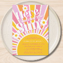 Search for orange baby shower invitations Colorful