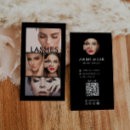 Search for nails and lashes business cards Administrative professional