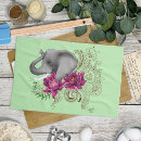 Search for elephant kitchen towels Green