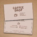 Search for coffee business cards Shop