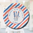 Search for 4th of july paper plates Stripes