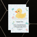 Search for rubber ducky thank you cards Gender neutral