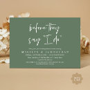Search for before they say i do rehearsal dinner invitations Modern