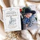 Search for horse 1st birthday invitations Western desert