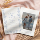 Search for toile de jouy cards stamps Blue and white