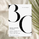 Search for 30th birthday invitations Elegant