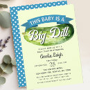 Search for polka dot baby shower invitations Blue