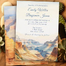 Search for national park wedding invitations Watercolor