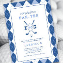 Search for mens 30th birthday invitations Blue