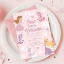 Search for printable unicorn invitations Princess