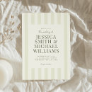 Search for retro wedding invitations Stripes