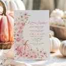 Search for pink pumpkin invitations Mother to be