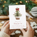 Search for open house holiday invitations Festive