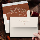 Search for burnt orange envelopes Modern elegant