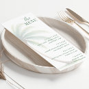 Search for palm tree menus Watercolor
