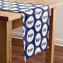 Search for navy blue table runners Pattern
