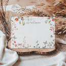 Search for wildflower note cards Boho chic