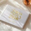 Search for letters to the bride book Bridal shower scrapbook