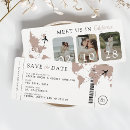 Search for boarding pass wedding save the dates Travel
