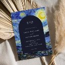 Search for van gogh invitations Starry night